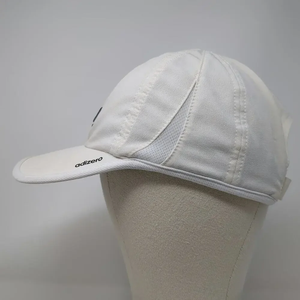 Adidas Baseball Cap White One Size Adizero Mesh Performance Strapback Hat